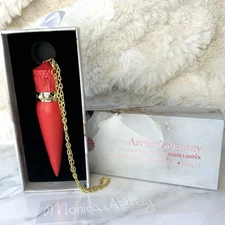 New La Predire Prestige "Arctic Getaway" Ruby Red Lip02 Creamy Matte Lipstick