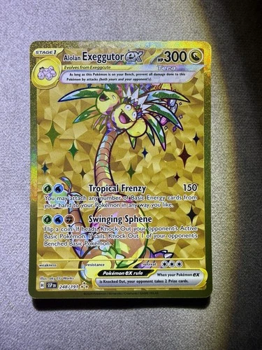 Alolan Exeggutor ex 248/191 Sv08: Surging Sparks Holo (see description)