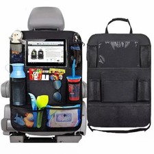Car Seat Organizer 24x16 Inch Oxford Fabric Multi Pocket Storage Bag with