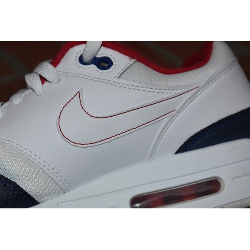 Nike Air Max 1 Shoes Mens Size 8.5 USA Red White Blue Athletic CJ9927-100 - Picture 6 of 13