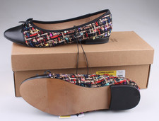 Steve Madden Glossie Black Ladies' Ballet Flats Ballerinas Size 6 8.5 New In Box