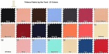 Tribeca Crepe Fabric by the Yard 100 Polyester 58/59" Woven Non-Stretch Bridal
