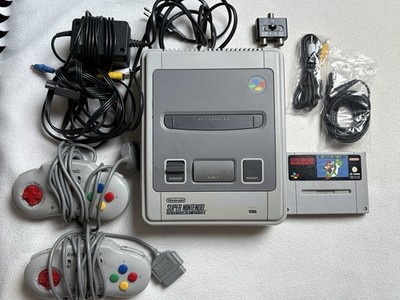Super Nintendo Entertainment System Spielekonsole mit Super Mario World