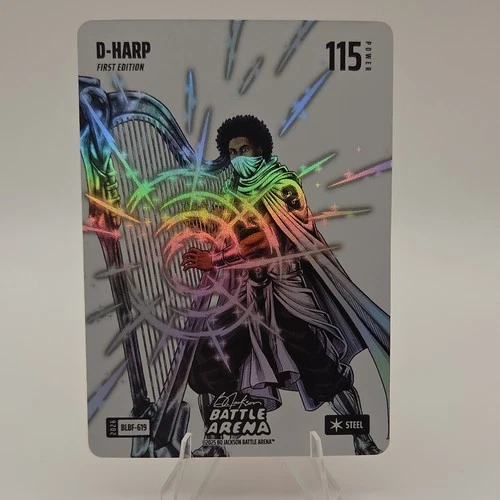 Bo Jackson Battle Arena 2025 D-Harp First Edition Steel Card BLBF-619