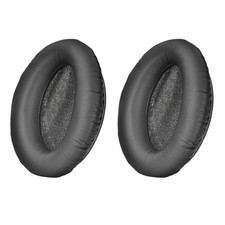 For Sennheiser HD 300 PRO - Replacement Ear Cushions Black Memory Foam Pair