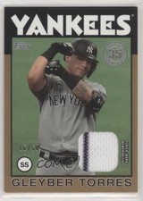 2021 Topps 1986 Topps Baseball Relics Gold 16/50 Gleyber Torres #86R-GT 0n4f