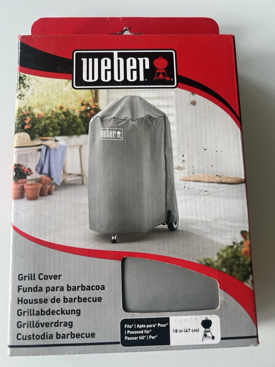 Weber 7175 Barbeque Grill Cover Grey for sale online UK