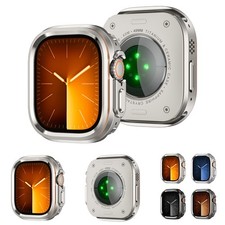 1x/2x/3x For Apple Watch Ultra 2/1 49mm Shockproof Slim Metal Bumper Watch Case 