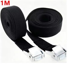 1M Ratchet Tie Down Straps –Adjustable Cargo Lashing Belts for Car & Luggage UK