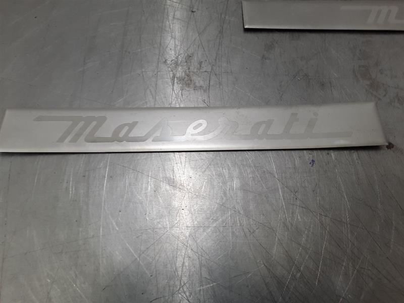 16 2016 MASERATI QUATTROPORTE GTS M156 OEM SCUFF PLATE SET OF 4
