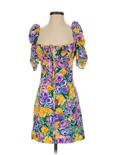 Zara Women Purple Cocktail Dress XS