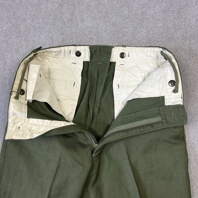 Vintage 50s US Military M51 M1951 Wool Field Pants Trousers