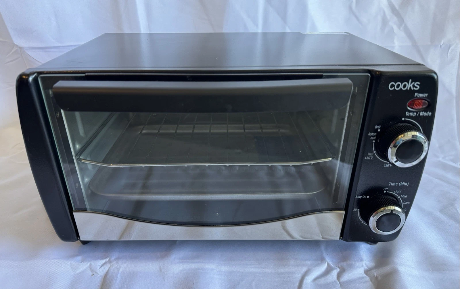 Cooks JCPenny Home Toaster Oven 4-slice Black