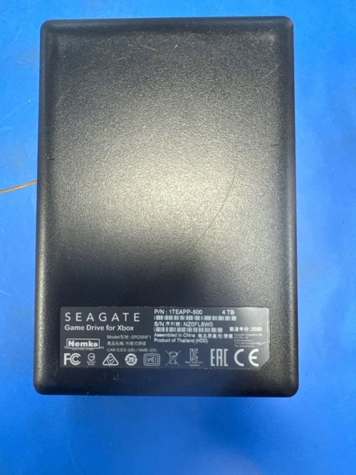 MICROSOFT XBOX ONE SEAGATE 4TB (C57004969) - Image 2 of 2