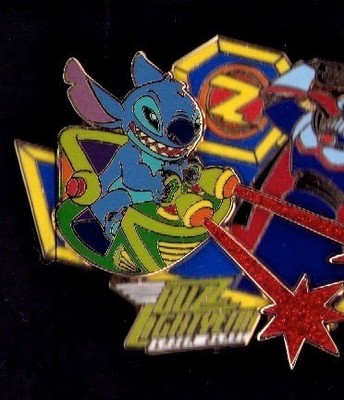 Disney Buzz Lightyear Laser Blast (Zurg) Stitch Invasion Series Pin