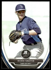 Richie Shaffer 2013 Bowman Platinum #BPP93 Rays MLB READ FREE SHIP AutographDen