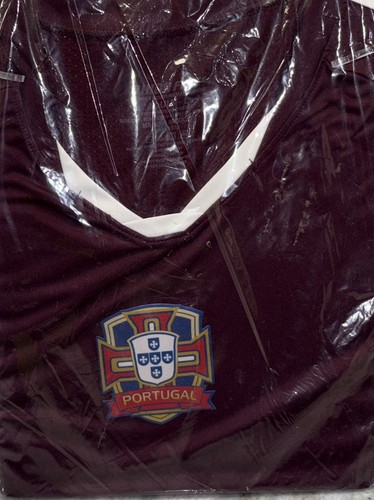 Maillot de foot Portugal Globe International adulte grand marron/blanc - NEUF - LIVRAISON 24H - Photo 7/10