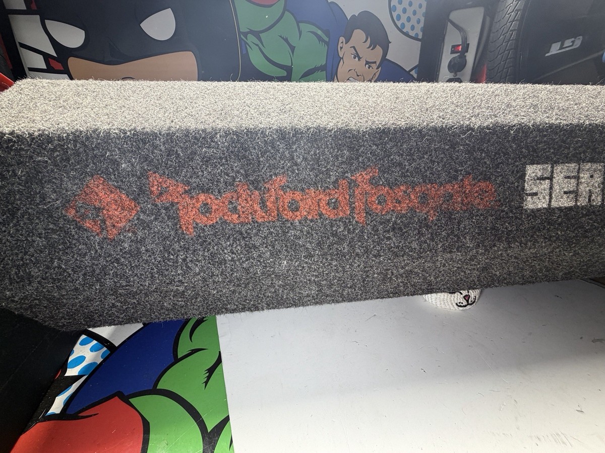 箱馬 Old School Rockford Fosgate Series 1 BP-600 Bass Tube SUBZ W