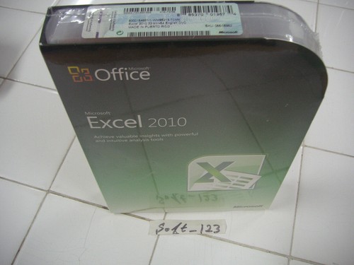 Microsoft Office Excel 2010 Licensed for 2 PCs Full Retail Version ...