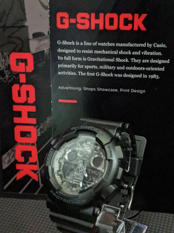 Casio G-Shock GA-100CF-1A Camouflage Dial Series – No Reserve! MSRP $130