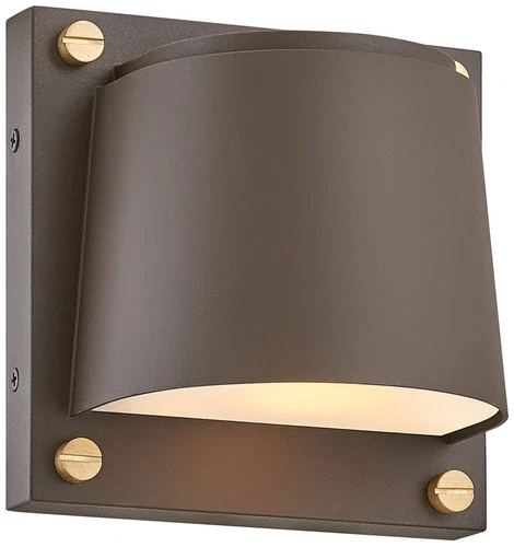 Hinkley Scout 6 1/2" High Architectural Bronze LED Outdoor Wall Light - Picture 2 of 3