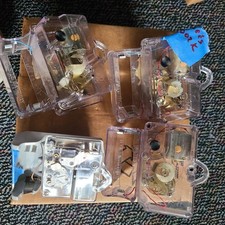 Borg Clock Movements Battery Operate Motor Driven For Parts Or Repair