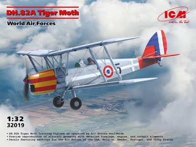 ICM 32019 - 1:32 DH.82A Tiger Moth of the World Air Forces - Neu