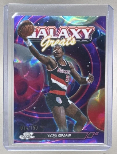 2025 Topps Cosmic Chrome Clyde Drexler Refractor (RAW)