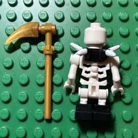 LEGO Ninjago Bonezai white spikes minifigure skeleton 2115 Halloween