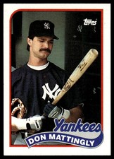 1989 Topps Don Mattingly New York Yankees #700