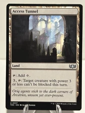 Access Tunnel 337 U Commander: Tarkir: Dragonstorm NM MTG