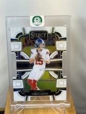 2023 Panini Select - Concourse Tommy DeVito #73 White Prizm Die-Cut /199 (RC) 