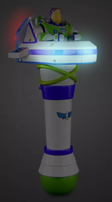 Disney Parks Buzz Lightyear Light-Up Bubble Wand – Toy Story **New