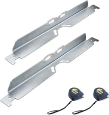 Kefly Wheel Alignment Tool Plates, Stainless Steel Toe Plate,... 