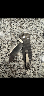 spyderco yojimbo 2 carbon fiber CPM20CV