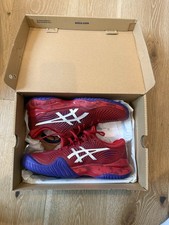 ASICS Men's Court FF3 Novak Cranberry Tennis Shoes Size 9.5. New In Box Rare