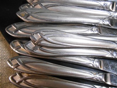 Hampton Silversmiths LACE FROSTED  Stainless Flatware -  ''You Choose''