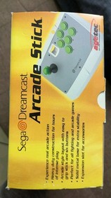 SEGA Dreamcast HKT-7300 Arcade Stick Agetec USA Version Cib Very Clean.