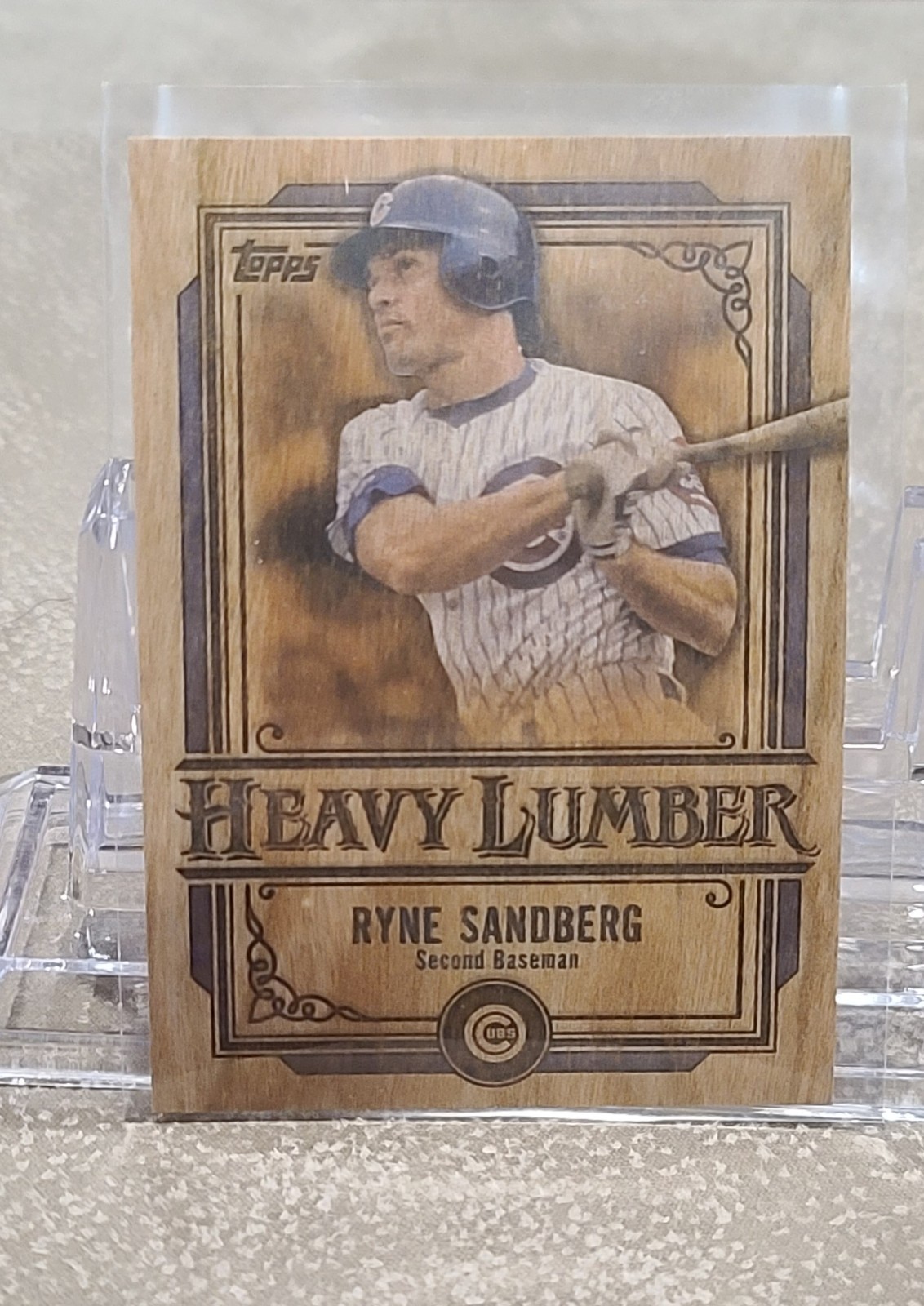 2025 Topps Update Ryne Sandberg Heavy Lumber