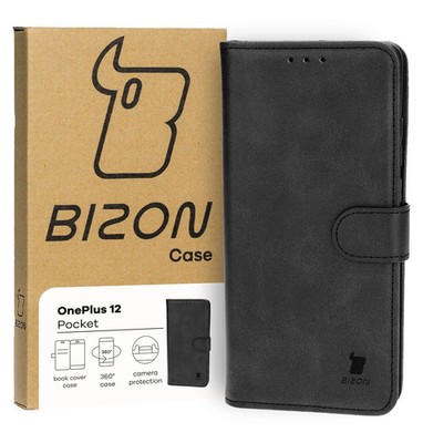 Bizon Case Tasche OnePlus 12 schwarz