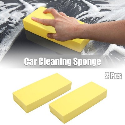 2Pcs PVA Water Absorbing Sponge Foam Block Washing Cleaning Tool for Car