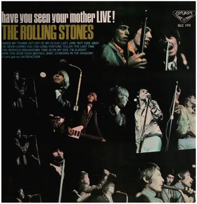 The Rolling Stones Have You Seen Your Mother Live! GATEFOLD JAPAN Vinyl LP