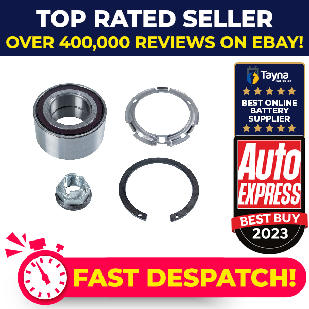 Wheel Bearing Kit fits RENAULT SCENIC Mk2 1.5D Front Left or Right 03 to 08 Febi