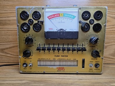 EICO Model 625 tube tester  FULLY RESTORED Heathkit Knight Conar 