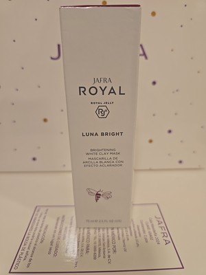 Jafra Royal Jelly Luna Bright *Brightening White Clay Mask* New in Box 2.5oz