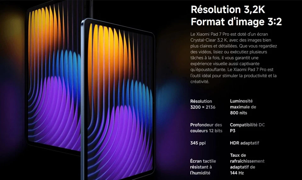 XIAOMI PAD 7 PRO BLEU 512GB + 12GB RAM + ETUI ORIGINAL XIAOMI OFFERT - Photo 4/4