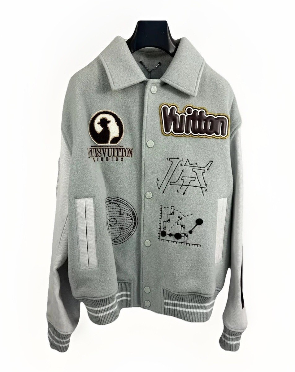LOUIS VUITTON X KIDSUPER STUDIOS - VARSITY JACKET SIZE: XL | eBay