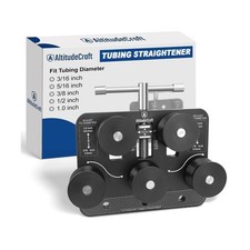Tubing Straightener - For 3/16-1in Coiled Brake/Fuel Line, Copper/Aluminum