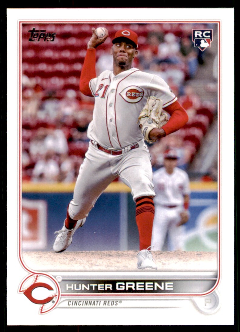 2022 Topps Update #US160 Hunter Greene