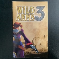 Wild Arms 3 PS2 PlayStation 2 Instruction Manual Only